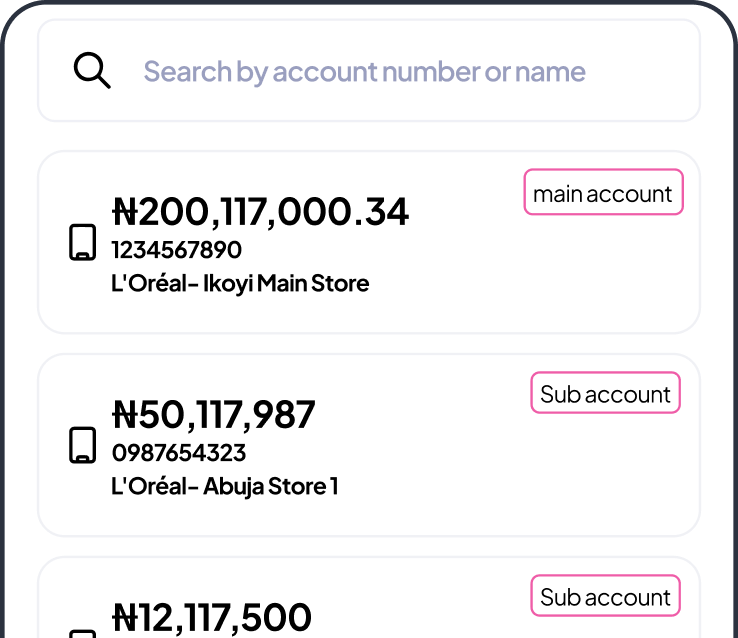 Virtual Accounts